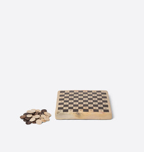 Clay Checkers Set