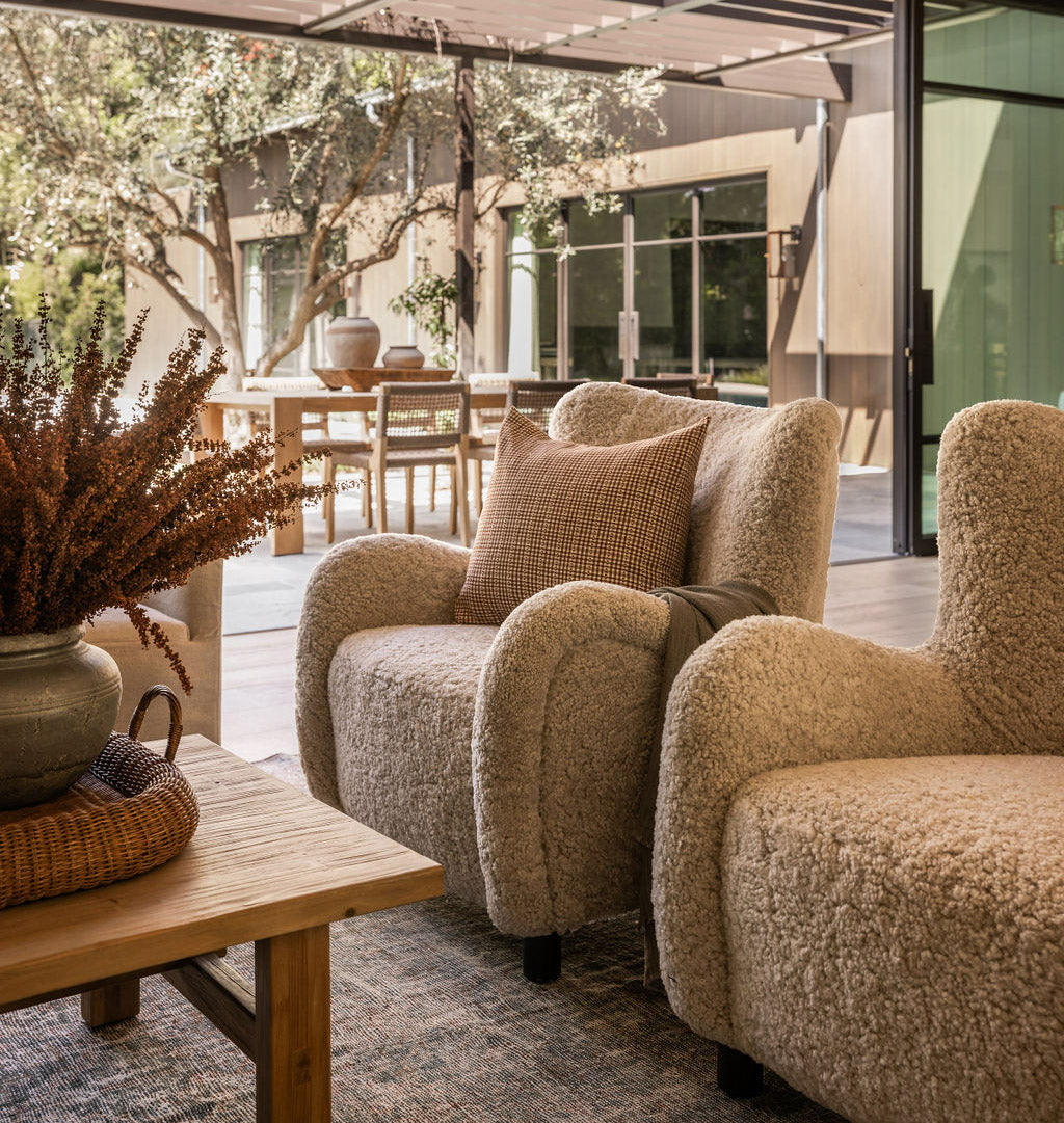 Soho Checkered Ruffle Pillow - Thumbnail 5