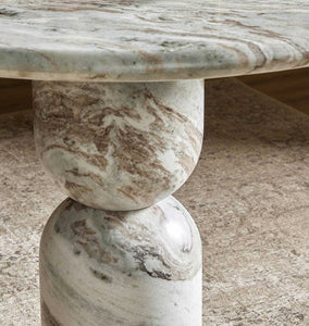 Figueroa Marble Round Dining Table 42"