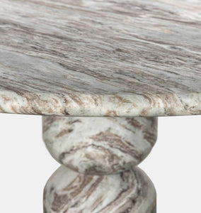 Figueroa Marble Round Dining Table 60"