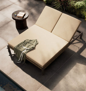 Finnegan Outdoor Double Chaise