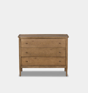 Franny 3 Drawer Chest-Saddle Brown Amber Lewis x Four Hands Franny 3 Drawer Chest-Saddle Brown Amber Lewis x Four Hands