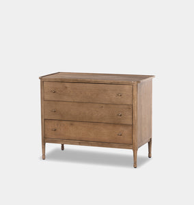 Franny 3 Drawer Chest-Saddle Brown Amber Lewis x Four Hands Franny 3 Drawer Chest-Saddle Brown Amber Lewis x Four Hands