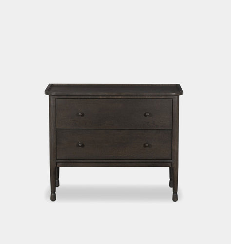 Franny Nightstand Espresso Oak