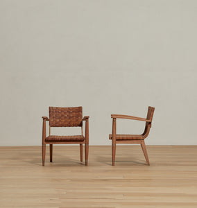 Vintage Audoux-Minet Armchair S/2