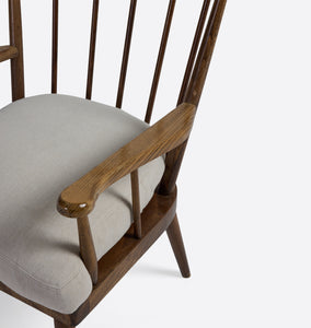 Vintage Spindle Back Armchair