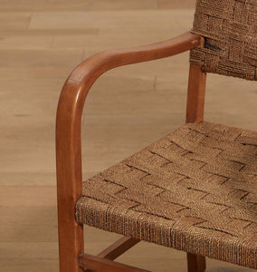 Vintage Erich Deichmann Woven Armchair