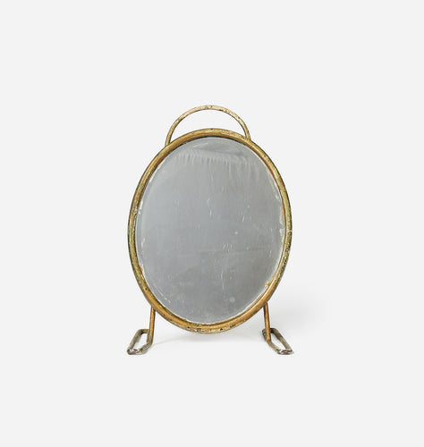 Antique Oval Vanity Mirror