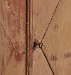 Antique Swedish Corner Cupboard