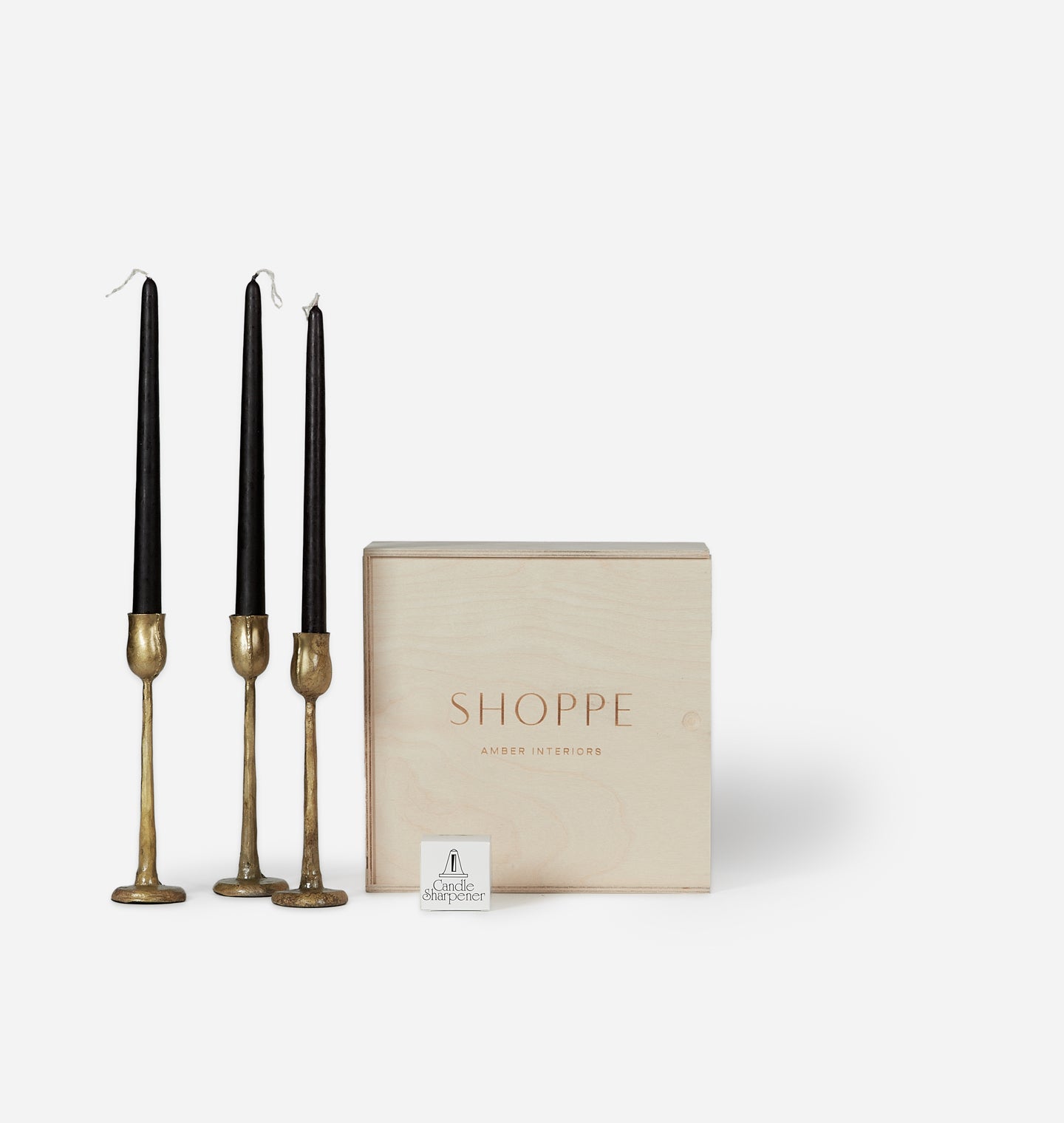 Holiday Glow Taper Candle Gift Set