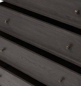 Four Hands Geoffrey Tall Dresser, Worn Oak Veneer Four Hands Geoffrey Tall Dresser, Worn Oak Veneer