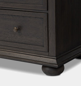 Geoffrey 8 Drawer Dresser Smoked Black