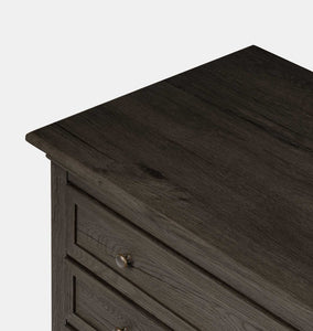 Geoffrey Nightstand Smoked Black