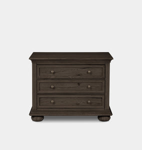 Geoffrey Nightstand Smoked Black