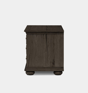 Geoffrey Nightstand Smoked Black