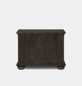 Geoffrey Nightstand Smoked Black