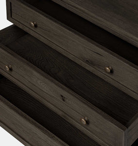 Geoffrey Nightstand Smoked Black