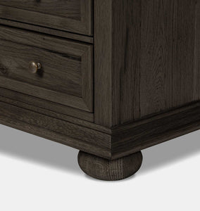 Geoffrey Nightstand Smoked Black