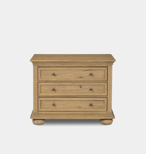 Geoffrey Nightstand Worn Oak