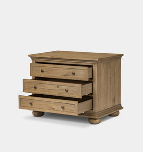 Geoffrey Nightstand Worn Oak