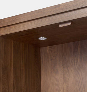 Gleason Cabinet Dark Brown Walnut