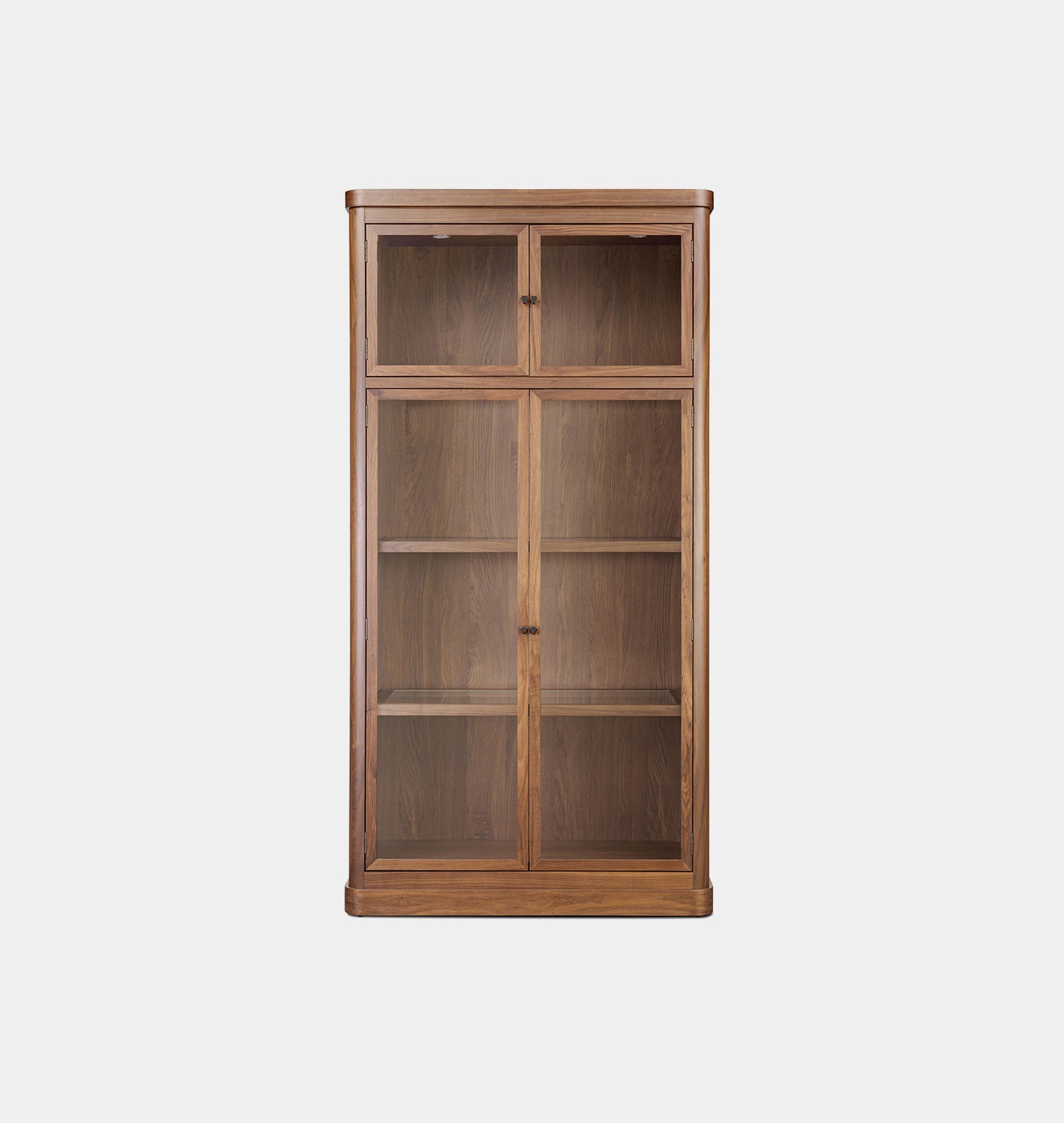 Gleason Cabinet Dark Brown Walnut