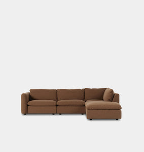 Glennon Sectional Sofa 4pc Left Facing