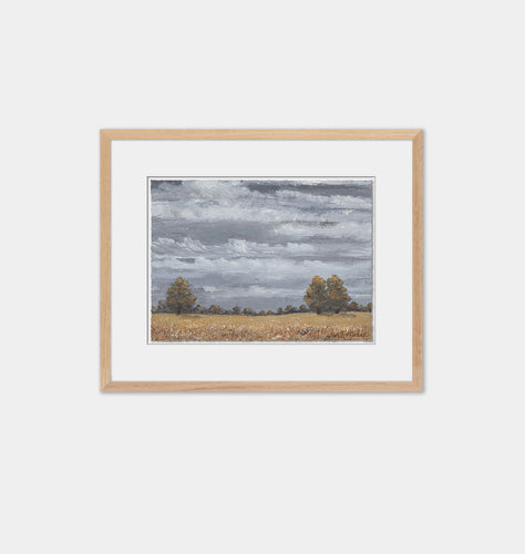 Golden Meadow by Lori Marie Framed Print