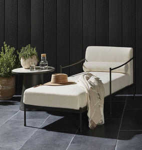 Granger Outdoor Chaise Bombay Flax