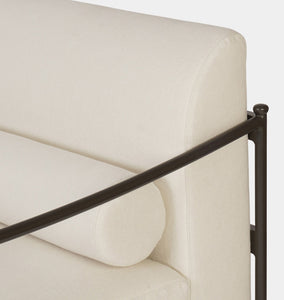Granger Outdoor Chaise Bombay Flax