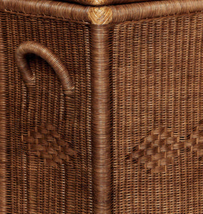 Lydia Rattan Laundry Basket