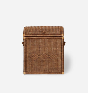 Lydia Rattan Laundry Basket