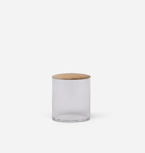 Simple Oak Storage Container Small