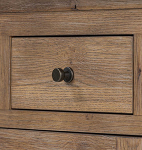 Harding Cabinet Weathered Oak