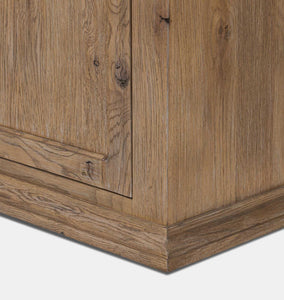 Harding Cabinet Weathered Oak