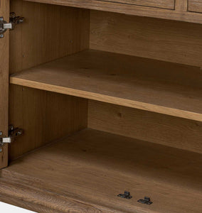 Harding Cabinet Weathered Oak