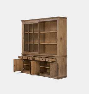 Harding Cabinet Weathered Oak