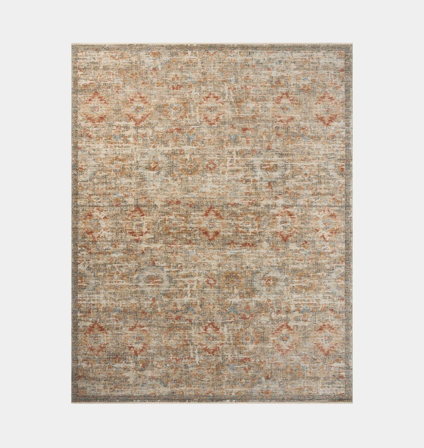 Heritage HER-10 Grey / Sunset AREA Rug