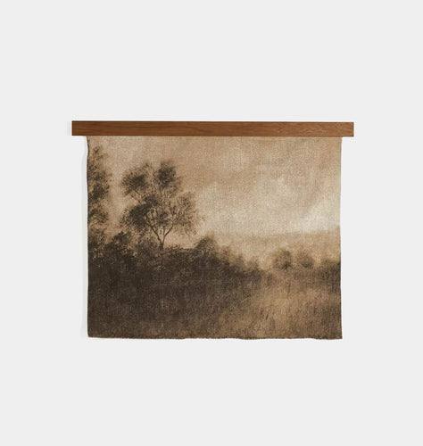 Hillside Haze Framed Print 76