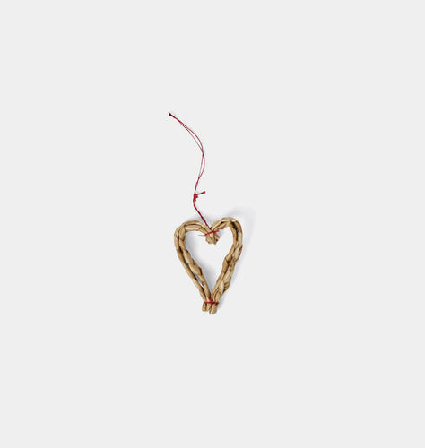 Classic Twine Heart Ornament