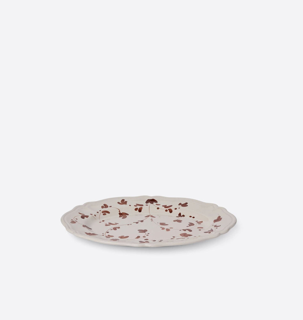 Floral Oval Platter