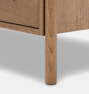 Irina Nightstand Amber Oak