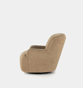 Isle Lounge Chair Swivel Camel