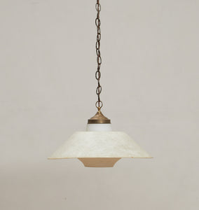 Vintage Mid-Century Opaline Glass Pendant Lights S/2