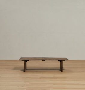 Antique Wabi-Sabi Style Wooden Coffee Table