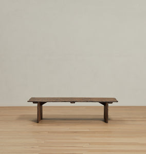 Antique Wabi-Sabi Style Wooden Coffee Table