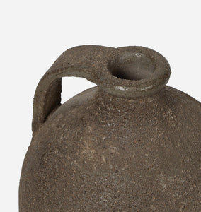 Jug Vessel Aged Taupe