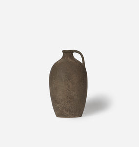 Jug Vessel Aged Taupe