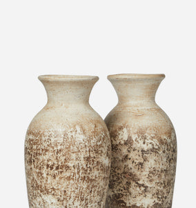 Urn Textured Stoneware Vessel