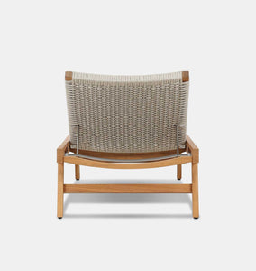 Kagan Outdoor Woven Chaise Teak